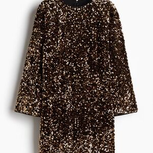New with tags SEQUINED A-LINE DRESS